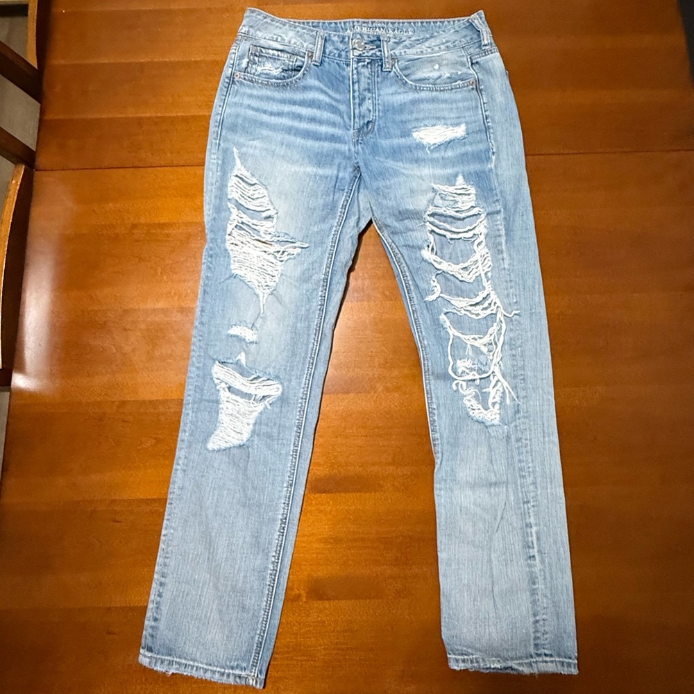 American Eagle Outfitters Light Blue Denim